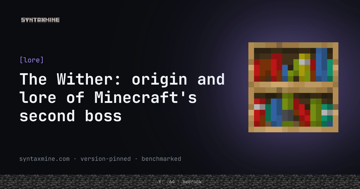 The three-headed Wither floating above a soul sand altar with wither skeleton skulls